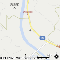 広島県安芸高田市甲田町浅塚413周辺の地図