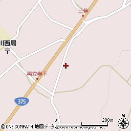 広島県三次市三若町1540周辺の地図