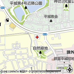 平城典礼会館周辺の地図