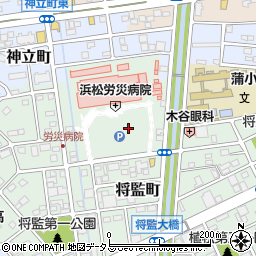 浜松労災病院周辺の地図