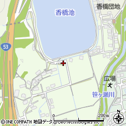 岡山県岡山市北区田益1443-1周辺の地図
