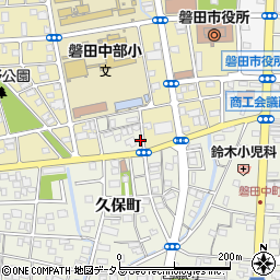 磐田細江線周辺の地図