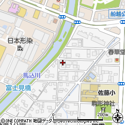 リョーサン浜松支店周辺の地図
