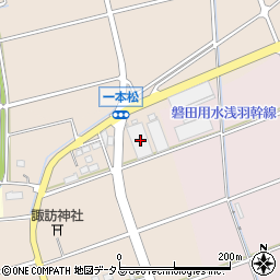 静岡県袋井市浅岡575周辺の地図