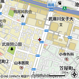 中田文化周辺の地図