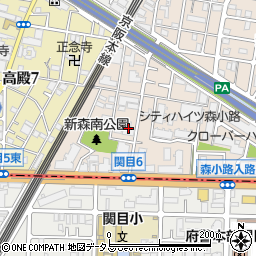 ニッセンケン品質評価センター大阪事業所周辺の地図