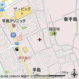 岡山県岡山市東区東平島1108周辺の地図