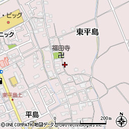 岡山県岡山市東区東平島764周辺の地図