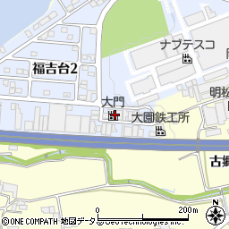 株式会社大門　岩岡第２工場周辺の地図