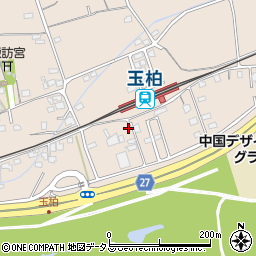 岡山県岡山市北区玉柏1345-4周辺の地図