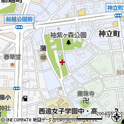 静岡県浜松市中央区神立町471周辺の地図
