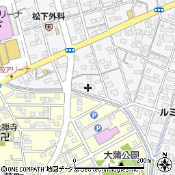 静岡県浜松市中央区和田町413周辺の地図