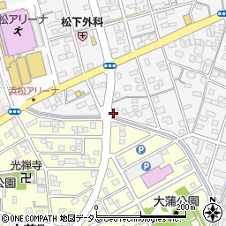 静岡県浜松市中央区和田町416周辺の地図