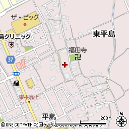 岡山県岡山市東区東平島1091周辺の地図