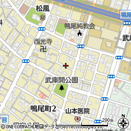 リパーク鳴尾町第４駐車場周辺の地図
