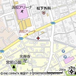 静岡県浜松市中央区和田町422周辺の地図
