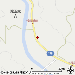広島県安芸高田市甲田町浅塚406周辺の地図