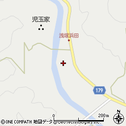 広島県安芸高田市甲田町浅塚414周辺の地図