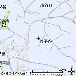 京都府木津川市梅谷砂子谷周辺の地図