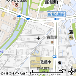 三京化成株式会社　浜松支店周辺の地図