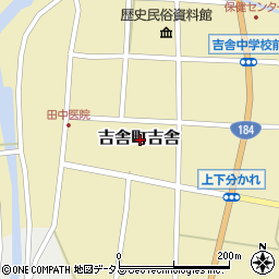 広島県三次市吉舎町吉舎周辺の地図