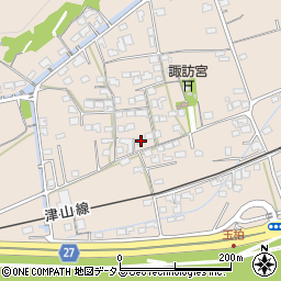 岡山県岡山市北区玉柏1447周辺の地図