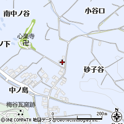 京都府木津川市梅谷南中ノ谷54周辺の地図