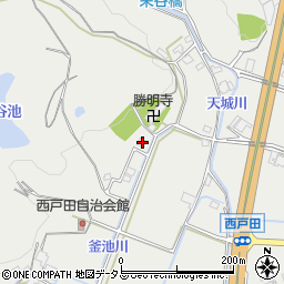兵庫県神戸市西区平野町西戸田827周辺の地図