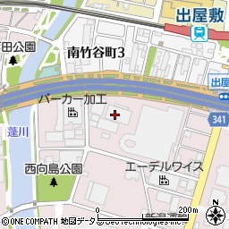 株式会社神戸風月堂　向島物流グループ周辺の地図