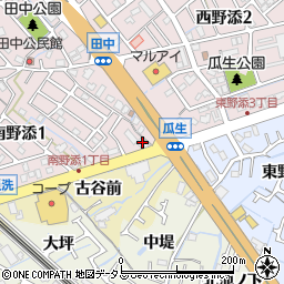 日新信用金庫本荘支店周辺の地図