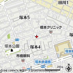 株式会社岡田調理器製作所周辺の地図