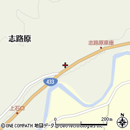 広島県山県郡北広島町志路原395周辺の地図