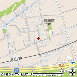 岡山県岡山市北区玉柏1448周辺の地図