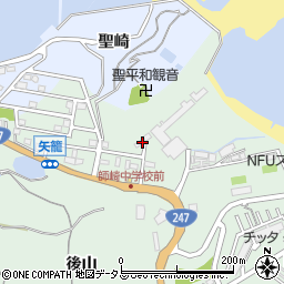 愛知県知多郡南知多町片名長谷周辺の地図
