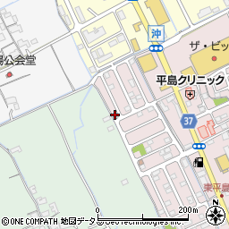 岡山県岡山市東区東平島1144-39周辺の地図