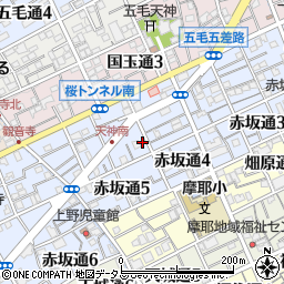 サニーハイツ上野周辺の地図