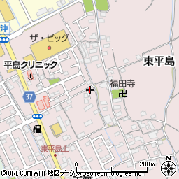 岡山県岡山市東区東平島1111周辺の地図