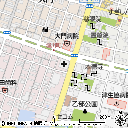 東京海上日動火災保険株式会社　津営業課周辺の地図