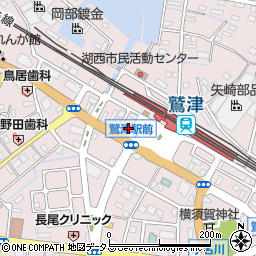 大阪大衆屋台酒場 まじめや 鷲津駅前店周辺の地図