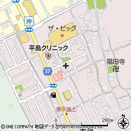 岡山県岡山市東区東平島1036周辺の地図
