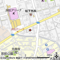 静岡県浜松市中央区和田町427周辺の地図