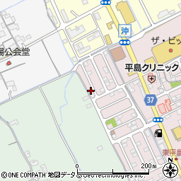 岡山県岡山市東区東平島1144-40周辺の地図