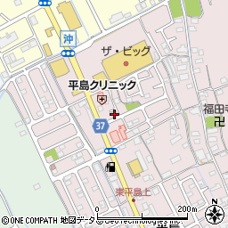 岡山県岡山市東区東平島1036-18周辺の地図