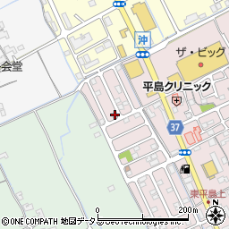 岡山県岡山市東区東平島1144-25周辺の地図