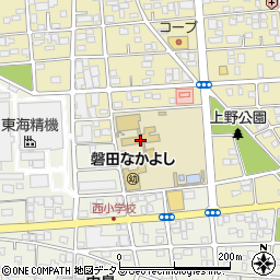 磐田市立磐田西小学校周辺の地図