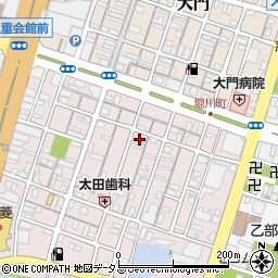 三重華僑華人総会事務局周辺の地図