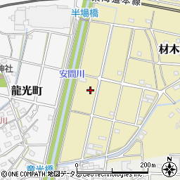 静岡県浜松市中央区材木町286周辺の地図