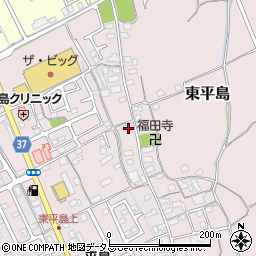 岡山県岡山市東区東平島1088周辺の地図