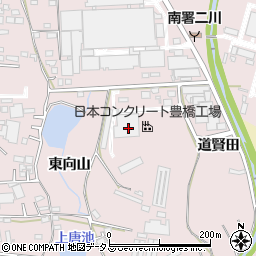 日本コンクリート株式会社　豊橋工場周辺の地図