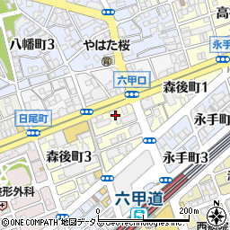 ＳＳＳ進学教室　六甲口校周辺の地図